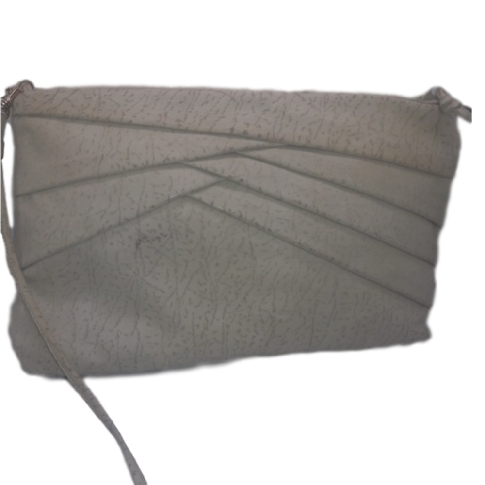 Jennifer Moore Slim Cream Shoulder Bag